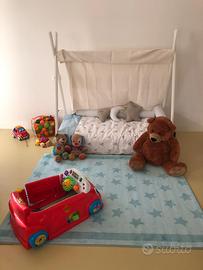 Alondra Indy lettino montessori tenda indiana