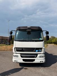 Daf con gru e cassone fisso