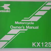 KAWASAKI KX125- Owner's Manual
