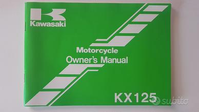 KAWASAKI KX125- Owner's Manual
