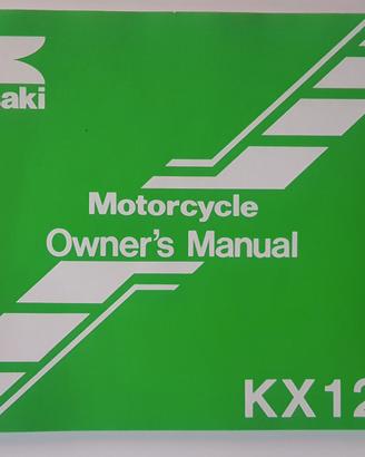 KAWASAKI KX125- Owner's Manual
