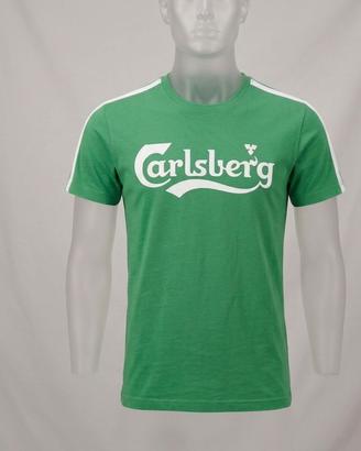 T-shirt Carlsberg verde uomo - Taglia M