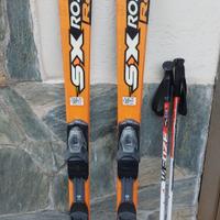 SCI ROSSIGNOL RADICAL SX 140CM E RACCHETTE