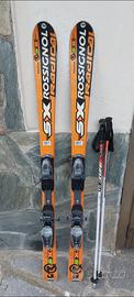 SCI ROSSIGNOL RADICAL SX 140CM E RACCHETTE