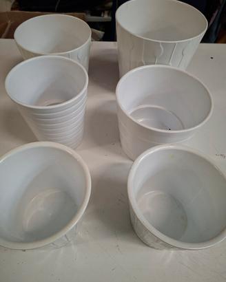 Set 6 vasi in ceramica nuovi