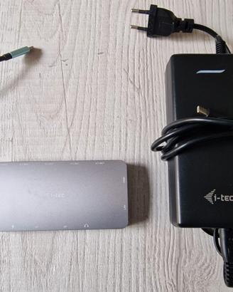 Docking station thunderbolt USB-C + aliment. 100W