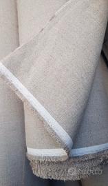 Tessuto di lino naturale di alta qualità