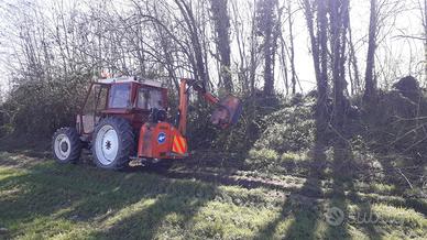 Trinciatura con braccio decespugliatore Cuneo