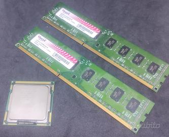 Intel processore I3 530 2.93Ghz + 4GB DDR3 1333Mhz