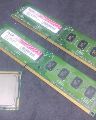 Intel processore I3 530 2.93Ghz + 4GB DDR3 1333Mhz