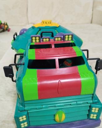 Camion tartarughe ninja con personaggio