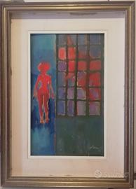 Mino Maccari 1965 : Sbarre e figura. 