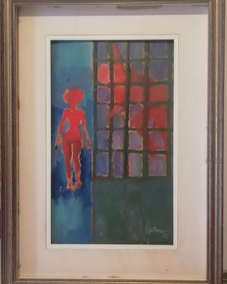 Mino Maccari 1965 : Sbarre e figura. 