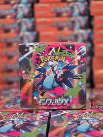 Inferno X booster box display 30 bustine