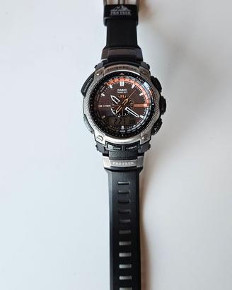 Casio Pro Trek in Acciaio PRW-5000-1ER