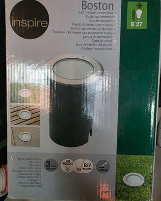 4 faretti da incasso esterno INSPIRE Boston IP67
