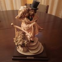 Statua Capodimonte Coppia di Sposi
