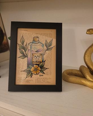 quadro poison tattoo