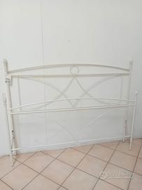 letto matrimoniale Bianco confetto 