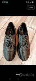 scarpe basse con lacci