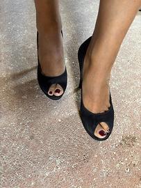 Décolleté Altramarea con strass