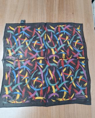 Pochette di seta Missoni