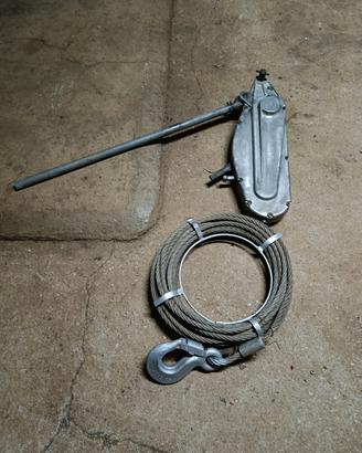 tirfor t 35 paranco argano tractel 