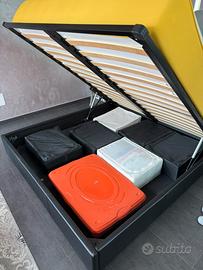 Letto matrimoniale contenitore