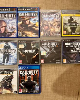 Call of duty per Playstation