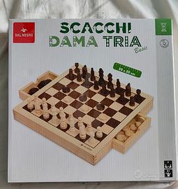scacchi dama tria