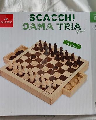 scacchi dama tria
