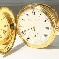 OROLOGIO DA TASCA IWC ORIGINALE IN ORO 18 KT