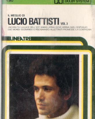 Audiocassetta Lucio Battisti Vol.3  RCA