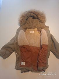 Giacca parka bambina 3-4 anni
