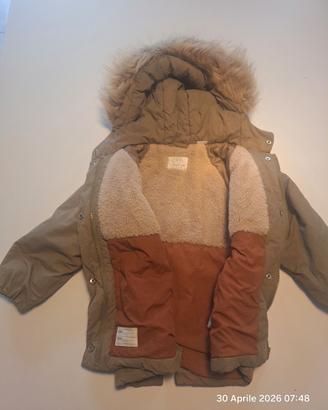 Giacca parka bambina 3-4 anni