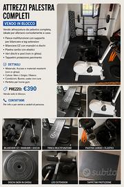 Palestra Completa Klarfit con Pesi e Cyclette