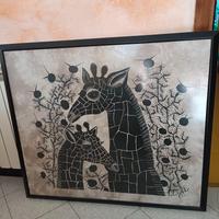 Quadro Heidi Lange con cornice