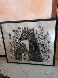 Quadro Heidi Lange con cornice