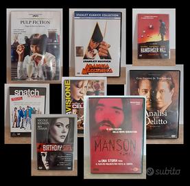 Lotto 8 DVD Originali – Cinema Cult