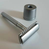 Rasoio Bambaw safety razor silver