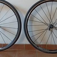 Coppia ruote bici corsa 