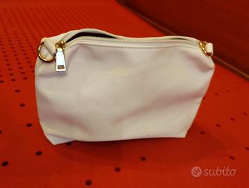 Pochette, trousse, beauty case bianca