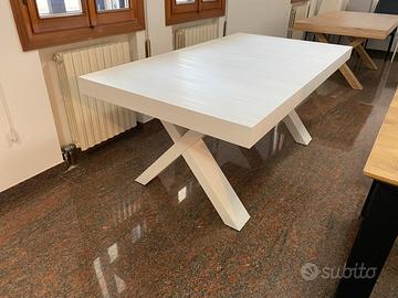 Tavolo nuovo cm 160x90 allungabile a 410 cm