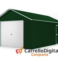 Baracca cantiere 438x724 saracinesca verde scuro