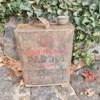 Antica latta d'olio D'inizio 900 - bologna