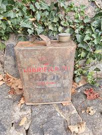 Antica latta d'olio D'inizio 900 - bologna