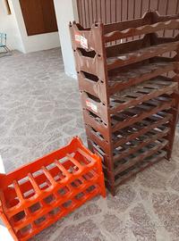 cantinetta in plastica 12 piani componibili