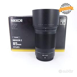 Nikon Z 85mm f/1.8 S Usato (G1152) 
