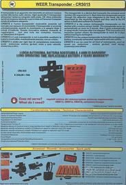 sistema di cronometraggio Trasponder weer prof.