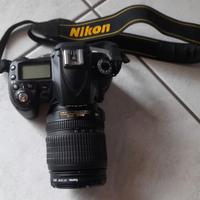 NIKON D90+ OBIETTIVO 18-105 + ACCESSORI